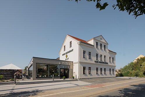 Haus Wiederitzsch – ehemaliges »Bergschlösschen« (Foto: © Peter Eichler, Architekturforografie)