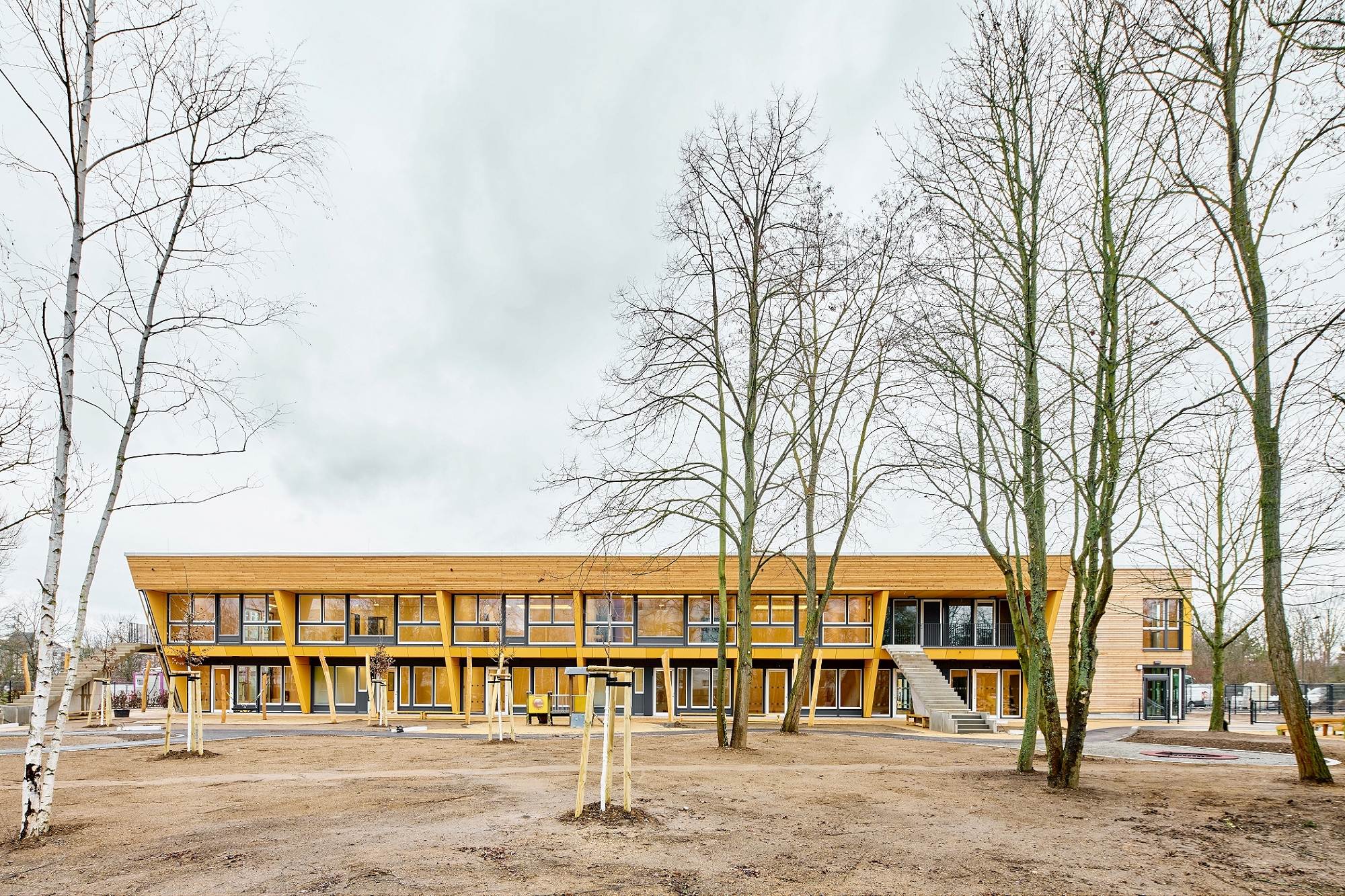 Kita und Familienzentrum Kändlerstraße in Leipzig-Grünau – Ersatzneubau (Foto: © Peter Eichler)