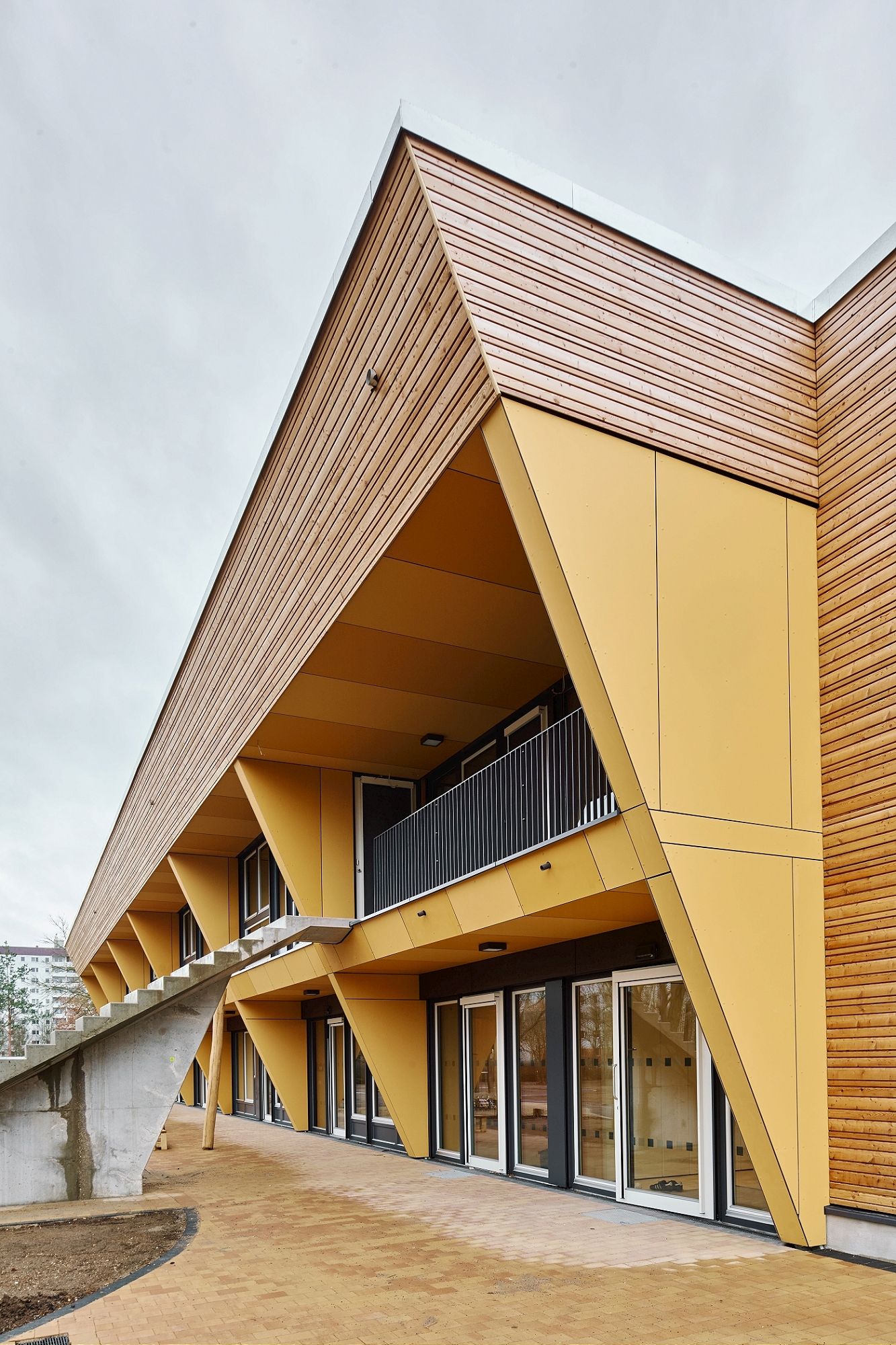 Kita und Familienzentrum Kändlerstraße in Leipzig-Grünau – Ersatzneubau (Foto: © Peter Eichler)