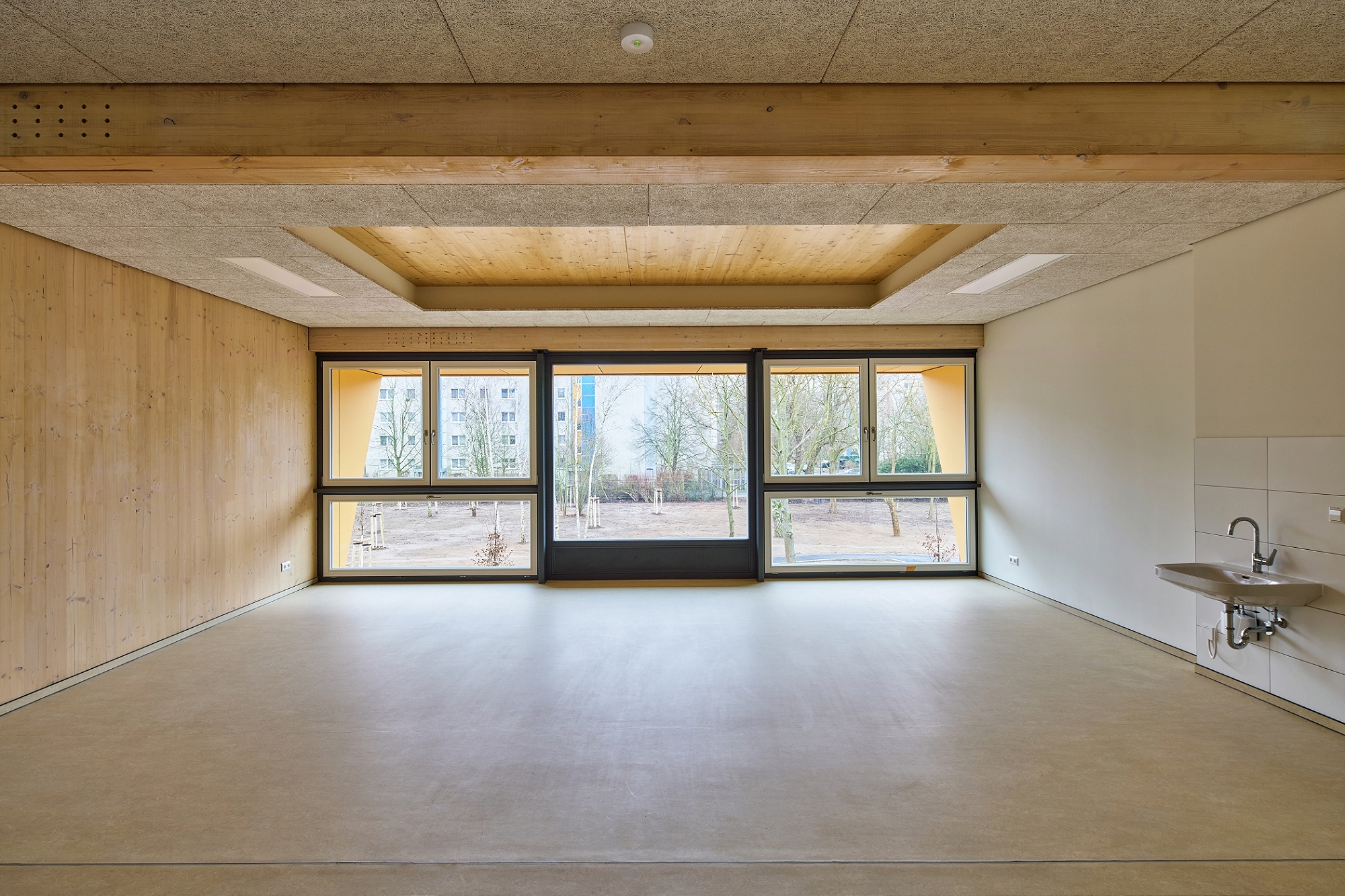 Kita und Familienzentrum Kändlerstraße in Leipzig-Grünau – Ersatzneubau (Foto: © Peter Eichler)