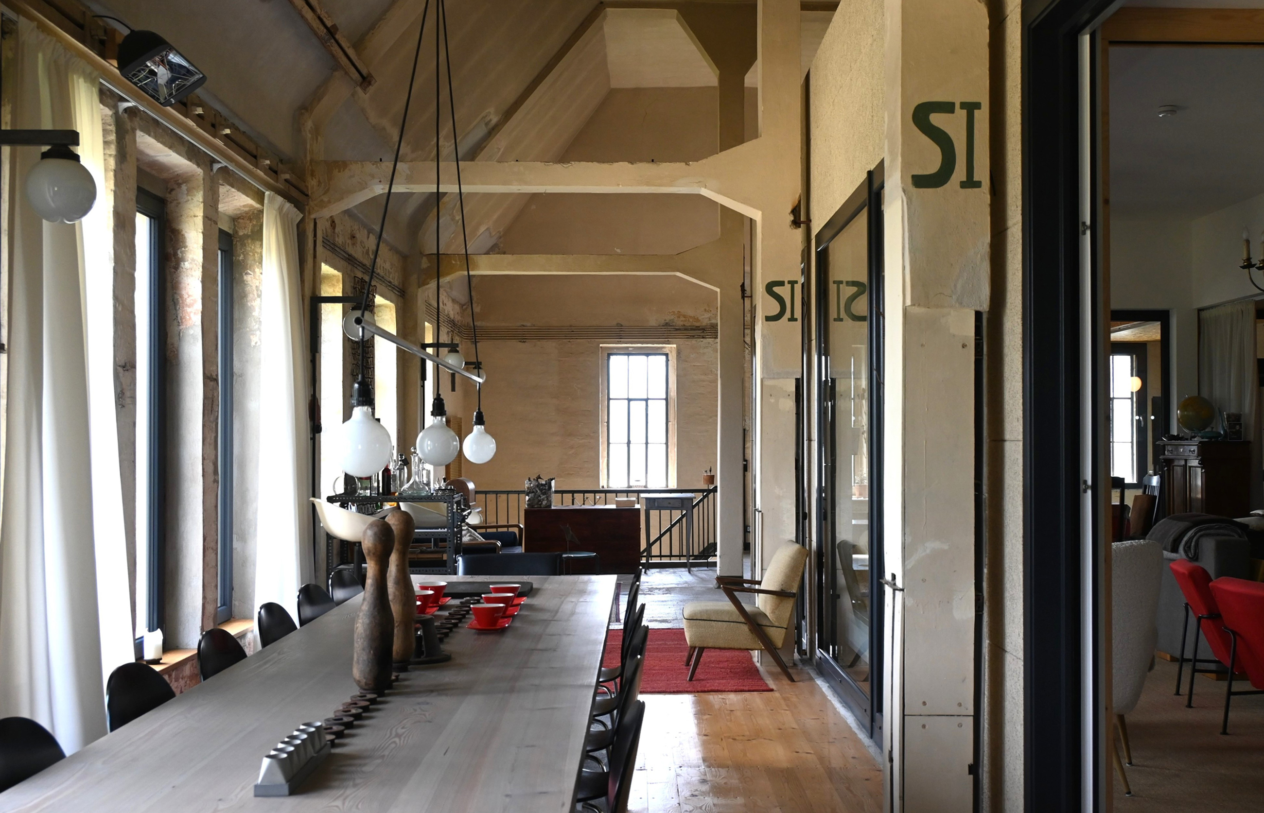 Umspannwerk Rautenkranz – Umbau zum Wohnhaus mit Privatgalerie (Foto: © Stefan Gubelt)