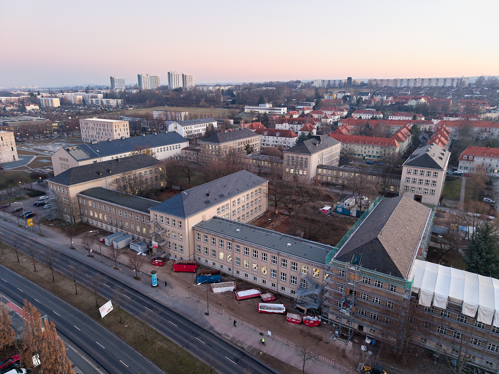 TU Dresden – Willers-Bau, Gesamtsanierung (Foto: © Gunter Binsack)