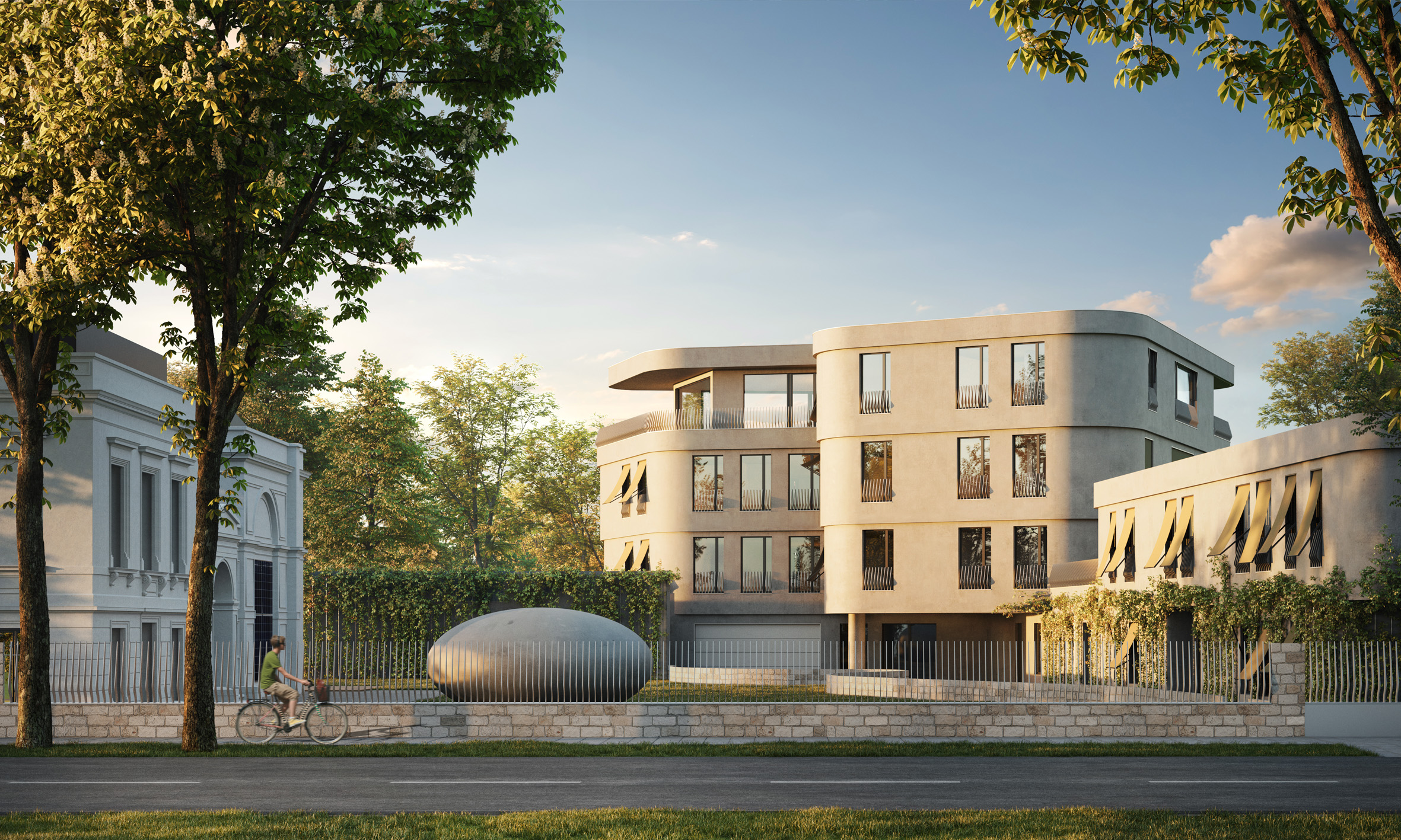 Biophile Architektur – Wohnensemble b76 (Foto: © gpac)