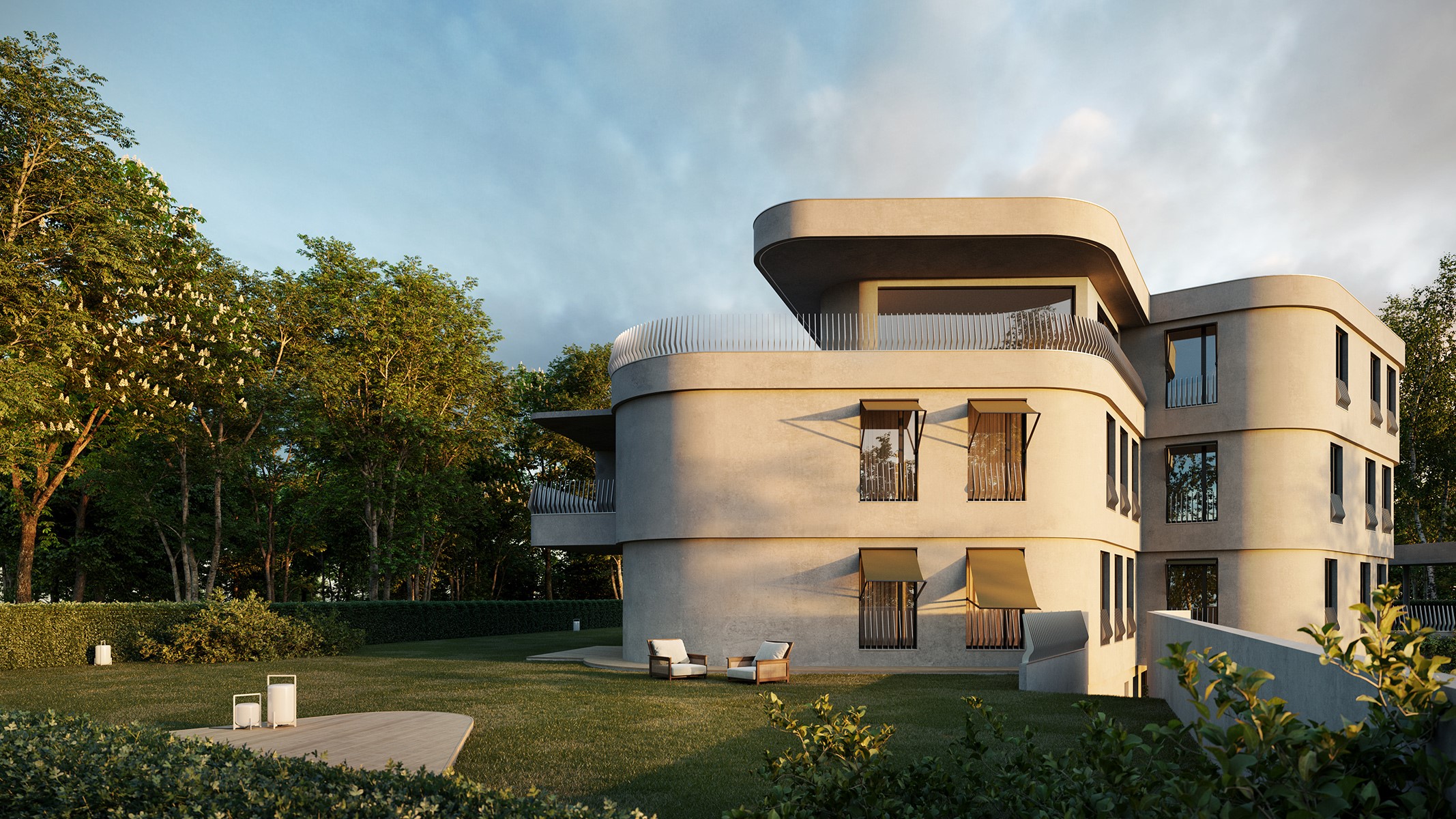 Biophile Architektur – Wohnensemble b76 (Foto: © gpac)