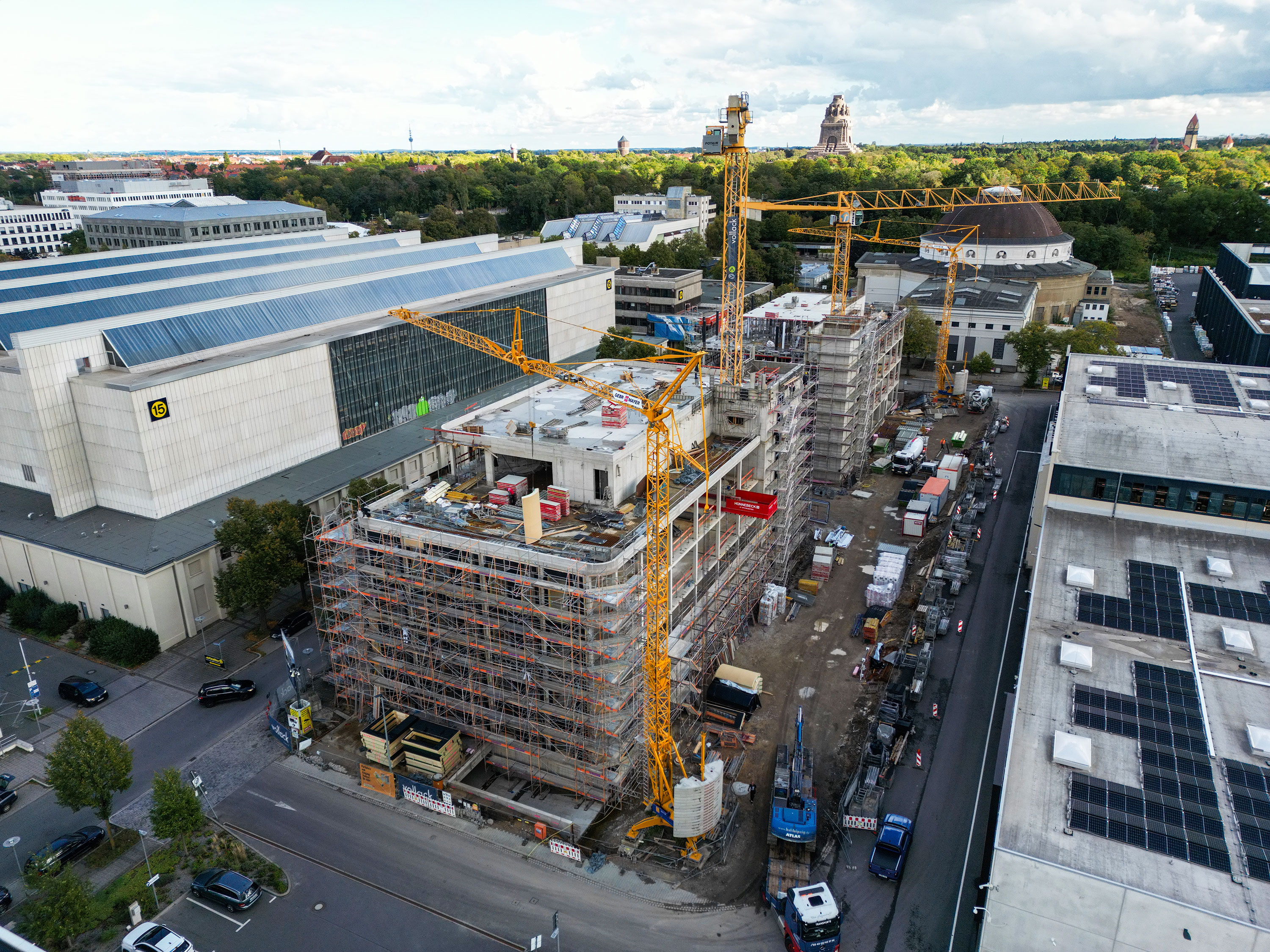 CLL CityLab Leipzig – Baustellenbesichtigung (Foto: © Bild: Vollack Gruppe)