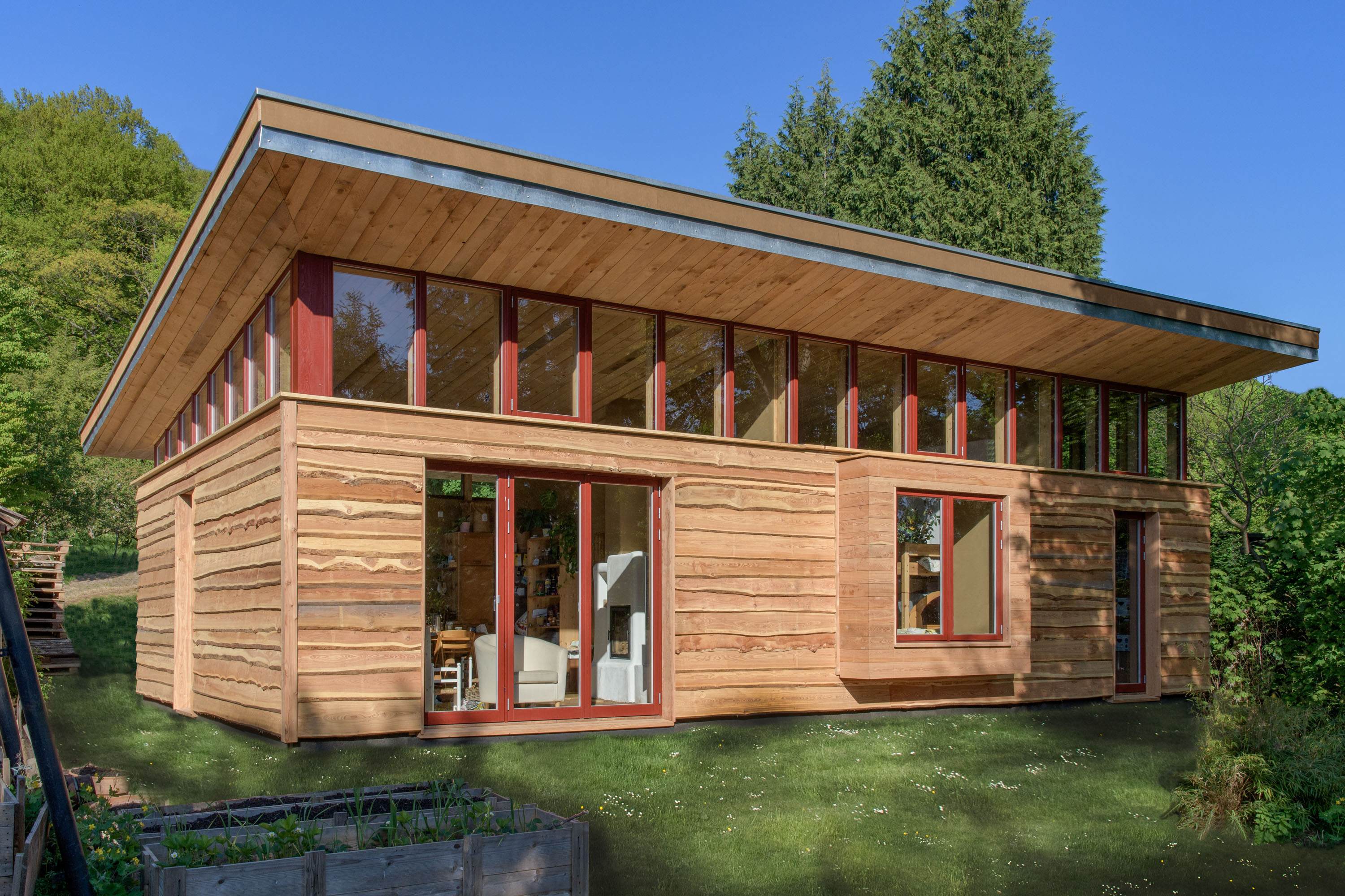 Ökologisches und energetisches Bauen zum Wohnen und Leben (Foto: © Christian Grayer)