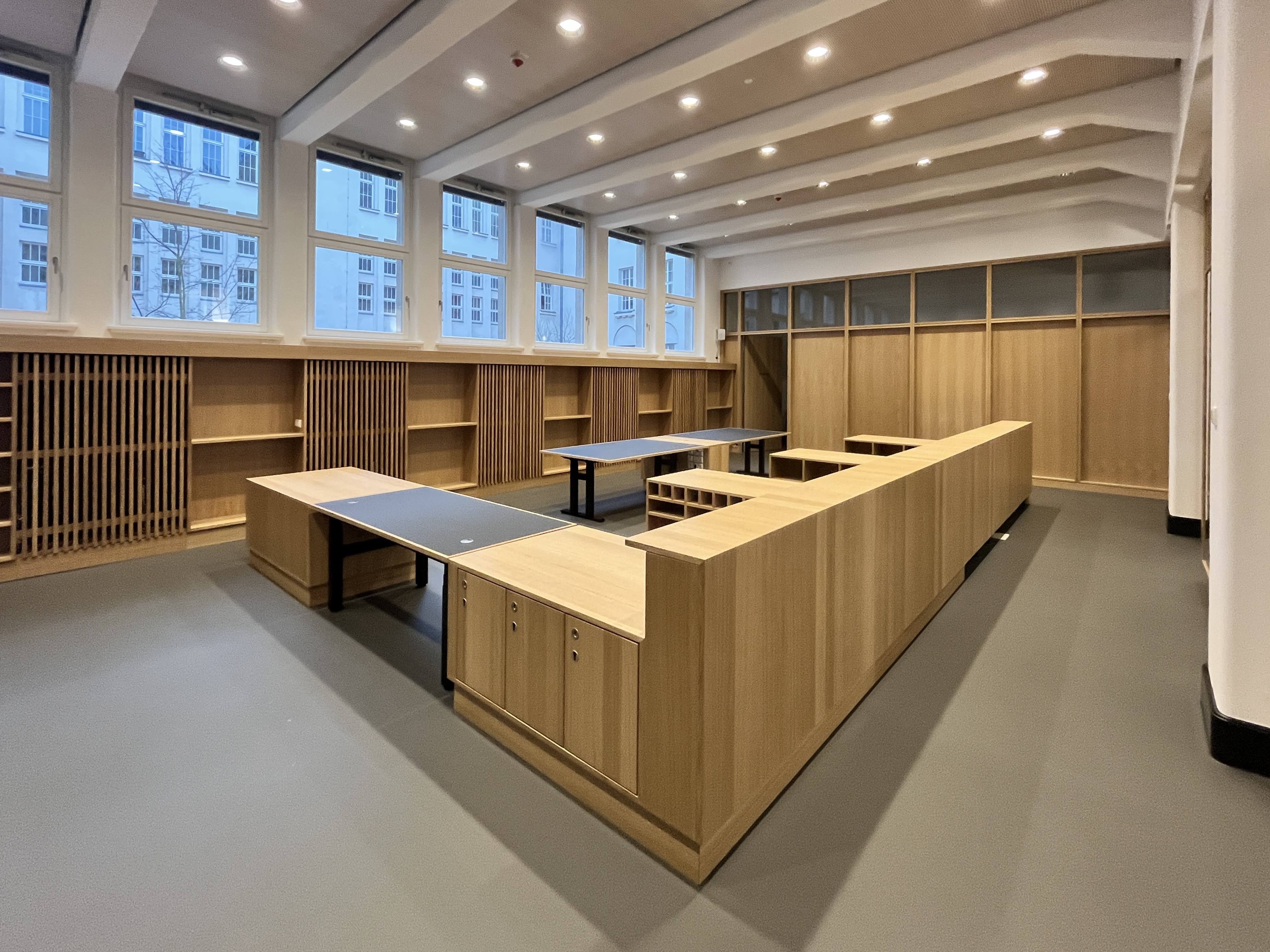 Deutsche Nationalbibliothek– Modernisierung Lesesaal+Medienausleihe (Foto: © khm)