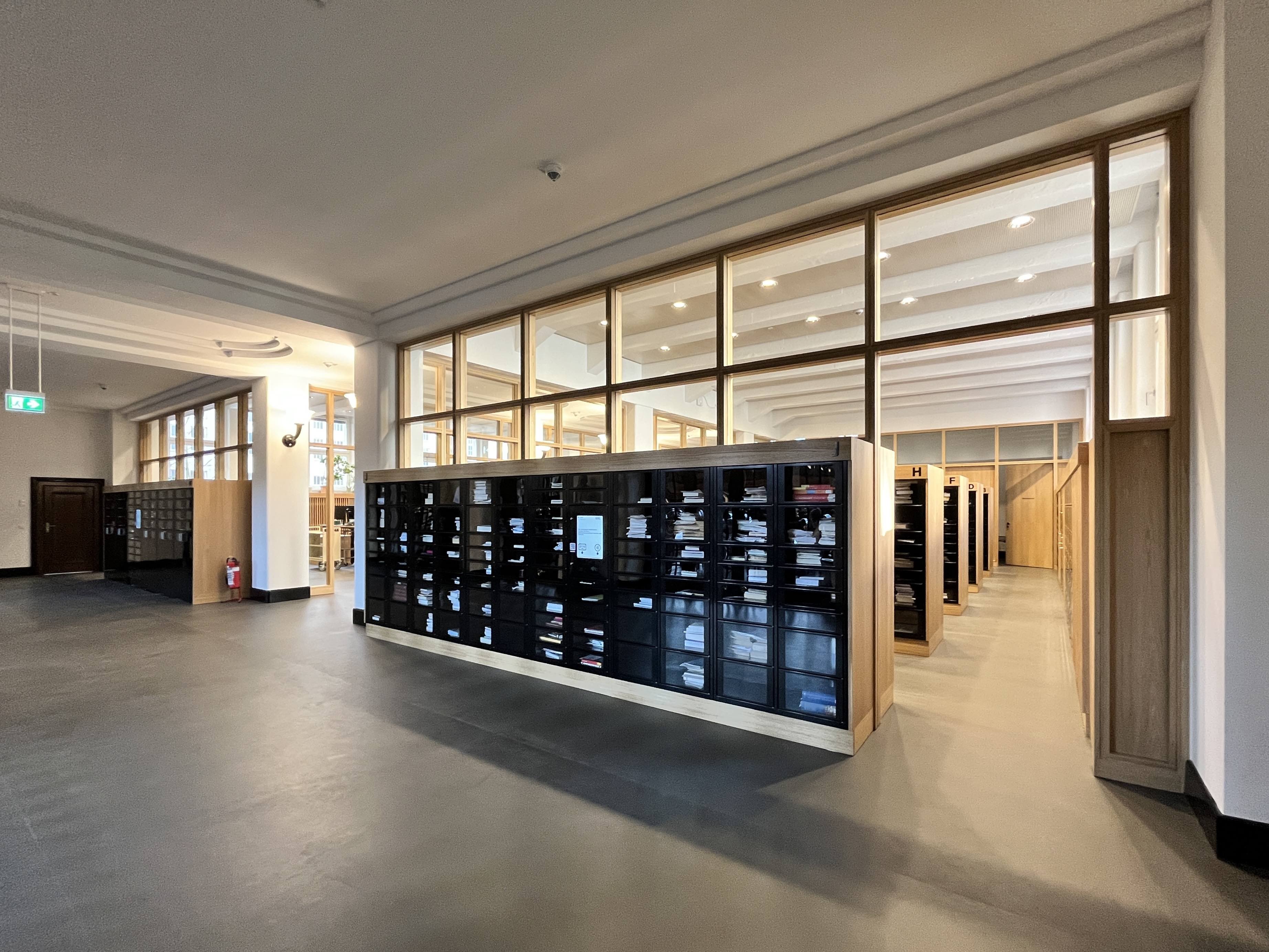 Deutsche Nationalbibliothek– Modernisierung Lesesaal+Medienausleihe (Foto: © khm)