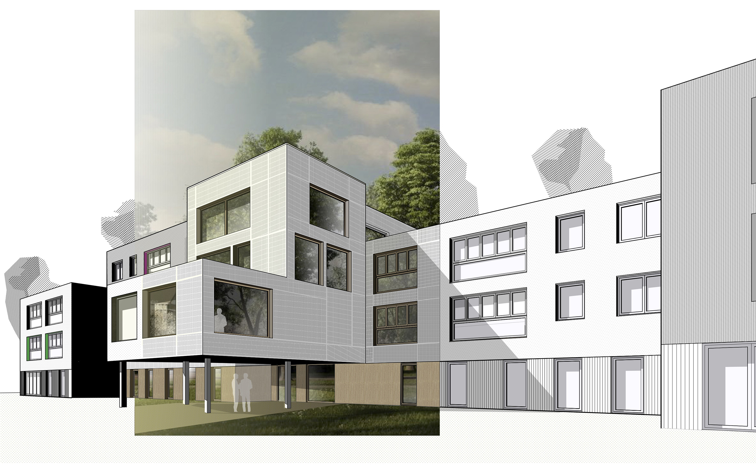 Kita "Gorbitzer Früchtchen" in Dresden – Baustellenführung (Foto: © KKS Architektur + Gestaltung)