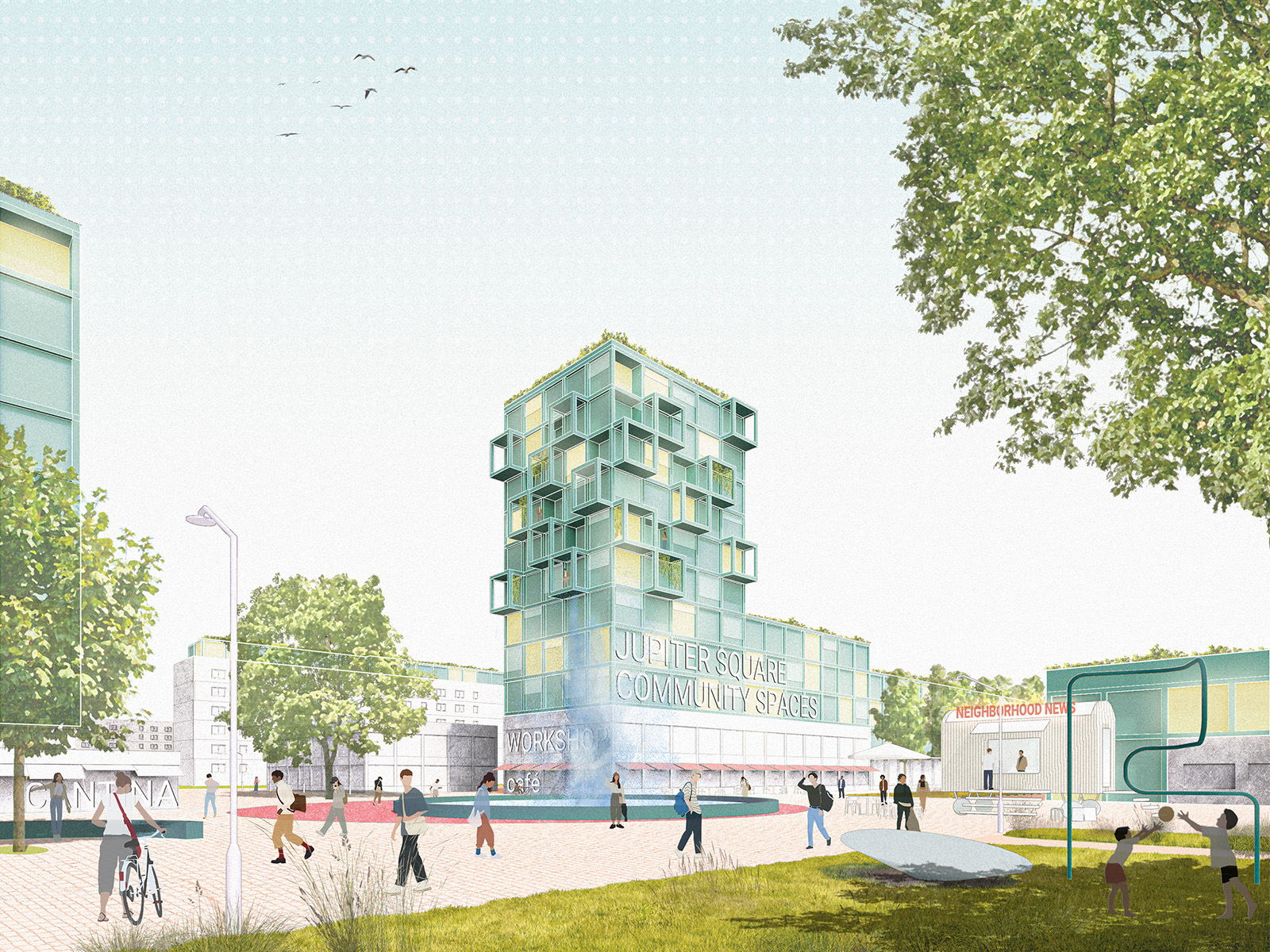 30 Jahre Tag der Architektur in Sachsen – eine Ausstellung im Rückblick (Foto: © Zukunft Jupiterquartier Grünau-Nord, mkk kollektiv, Visualisierung: mkk kollektiv) 30 Jahre Tag der Architektur in Sachsen – eine Ausstellung im Rückblick (Foto: © Zukunft Jupiterquartier Grünau-Nord, mkk kollektiv, Visualisierung: mkk kollektiv)