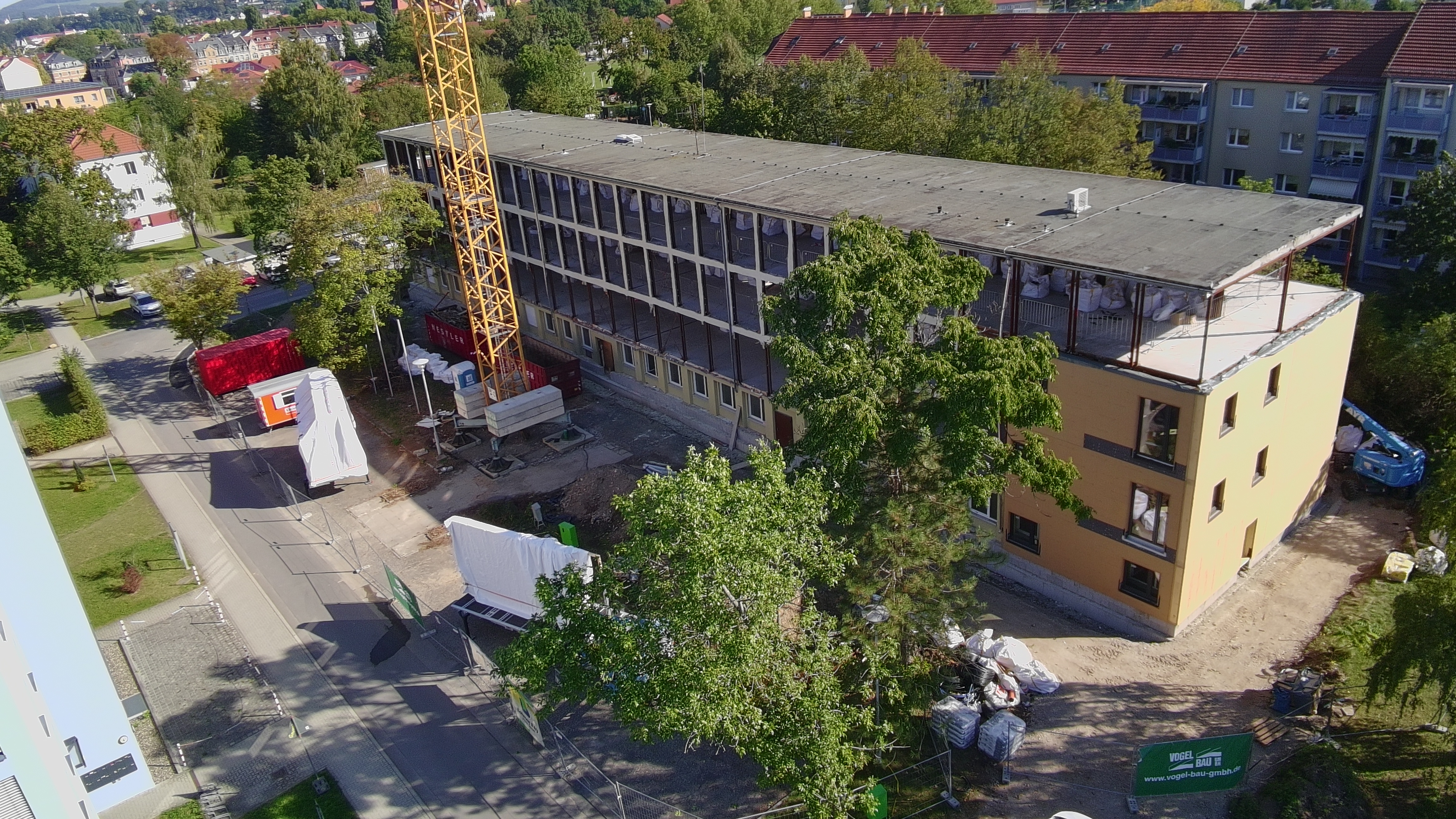 Ehemaliges Finanzamt in Pirna – Umbau (Foto: © basis d GmbH)