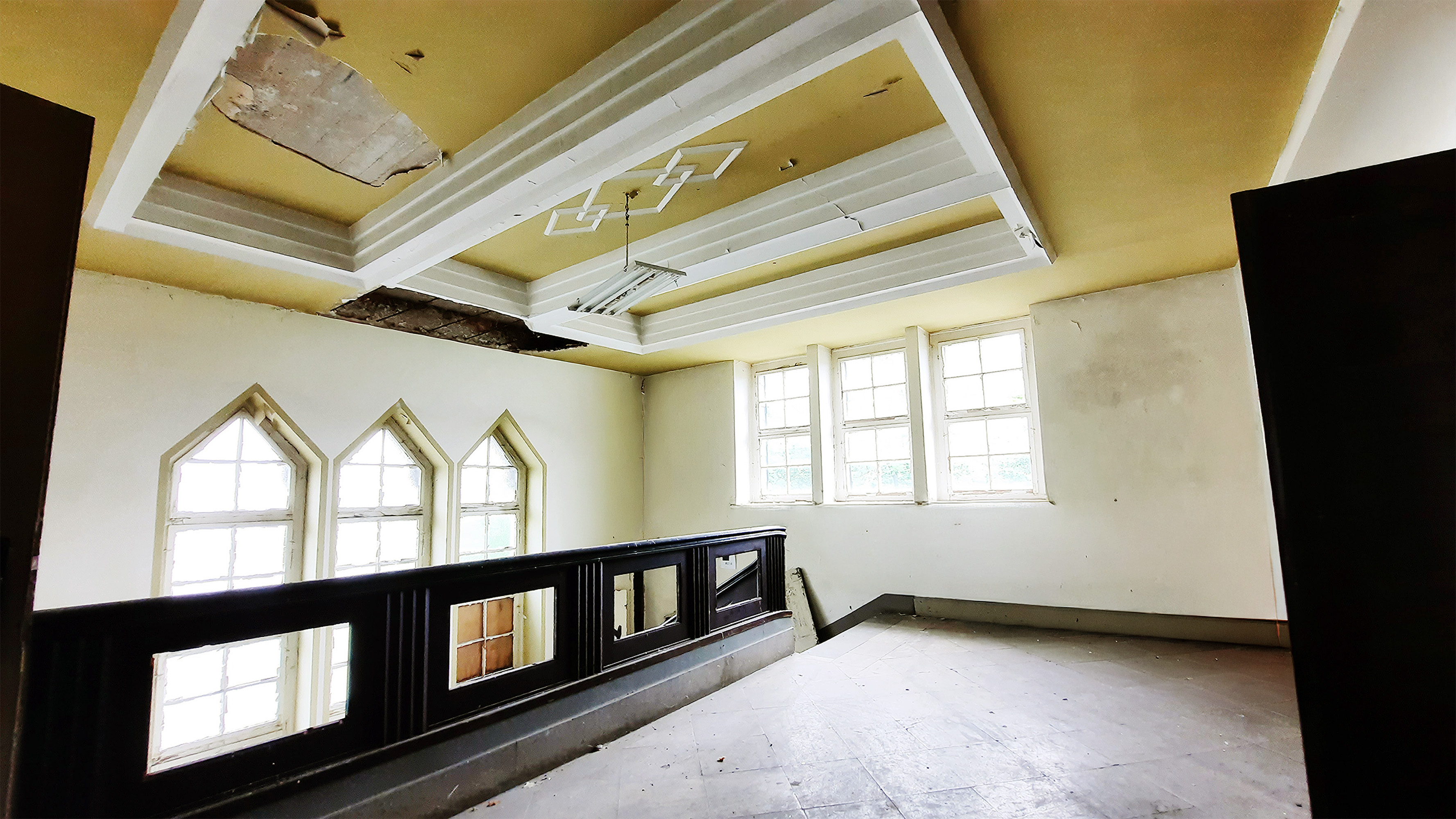 Kulturdenkmal Schönherrfabrik: Begehung Art-Deco-Verwaltungsgebäude (Foto: © BoA)