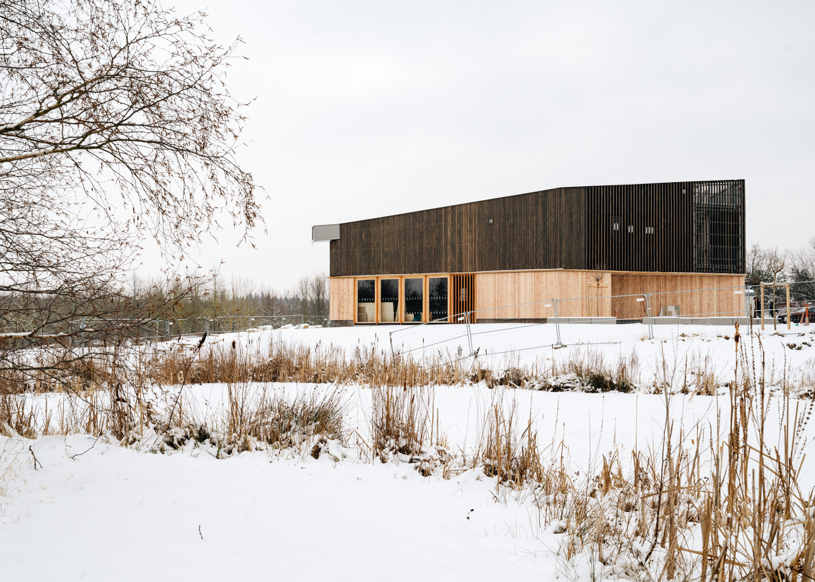 Seminargebäude für Sächsisches Landesarboretum – Neubau (Foto: © Dominique Wollniok)