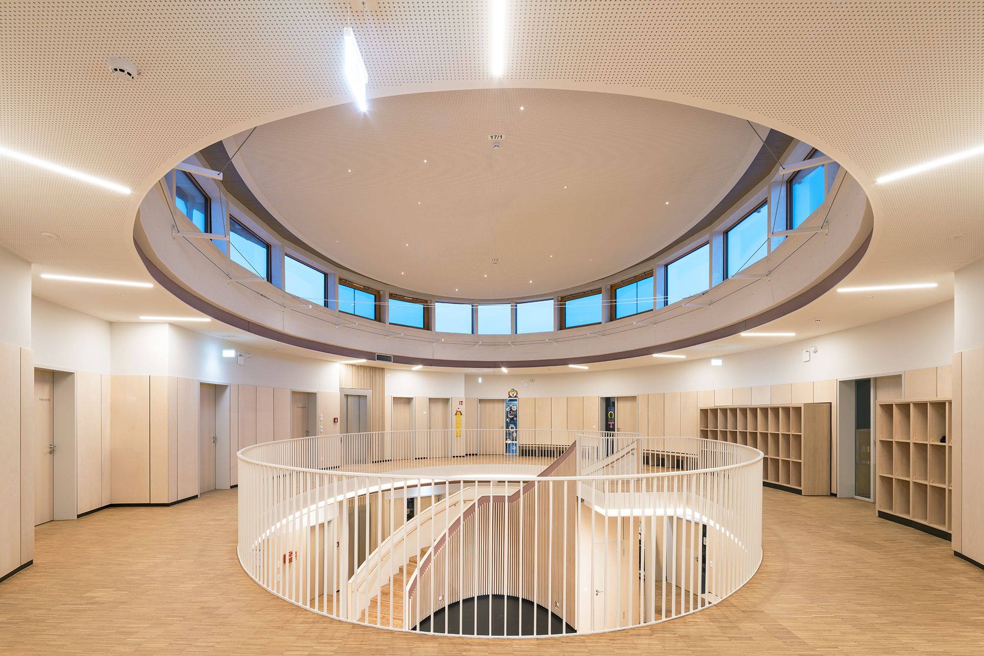 Holz-/Hybrid Kita in Rodewisch – Neubau (Foto: © St.Spitzner) Holz-/Hybrid Kita in Rodewisch – Neubau (Foto: © St.Spitzner)