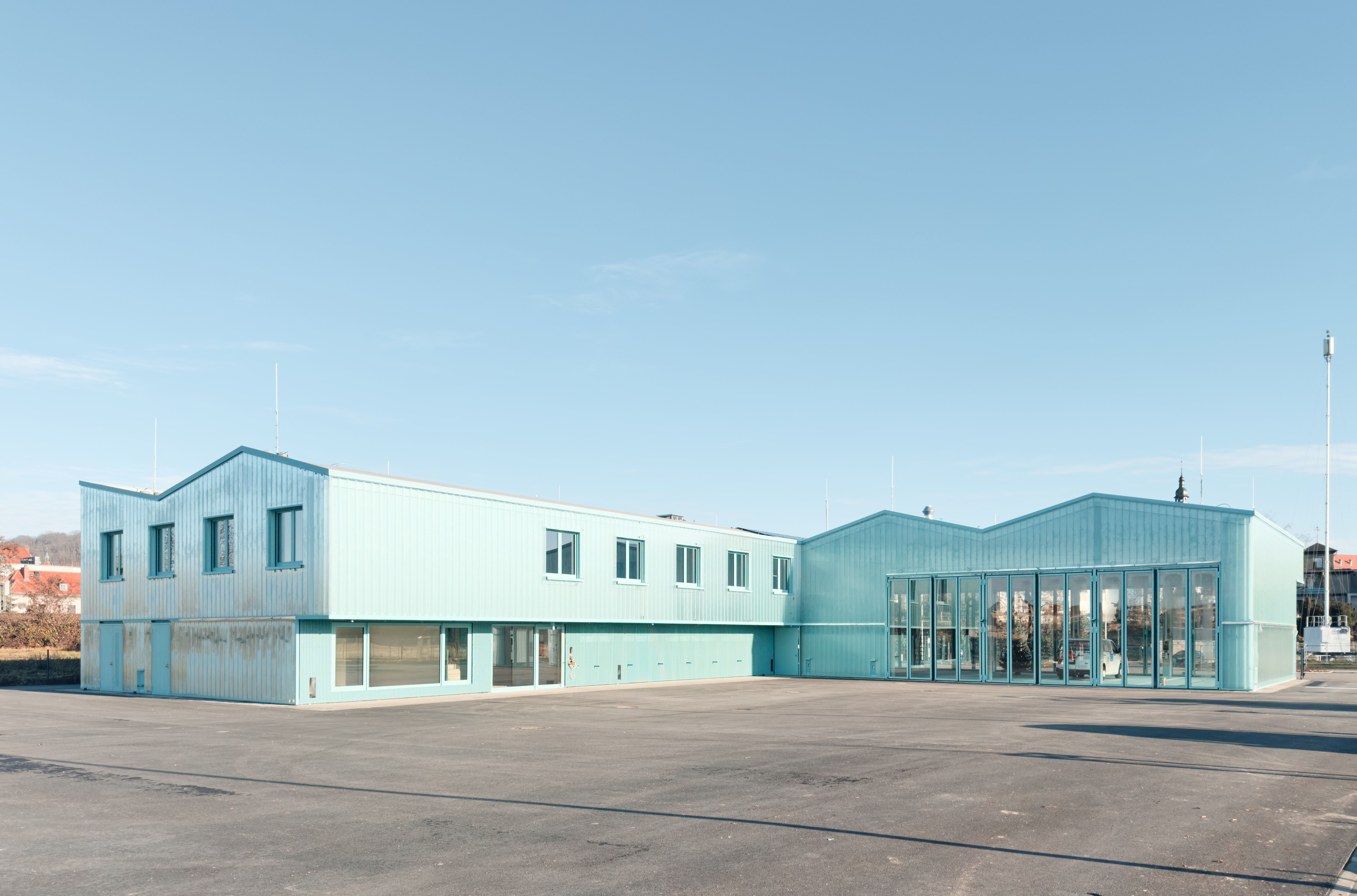 Freiwillige Feuerwehr Radebeul Ost – Neubau (Foto: © Richter Musikowski)