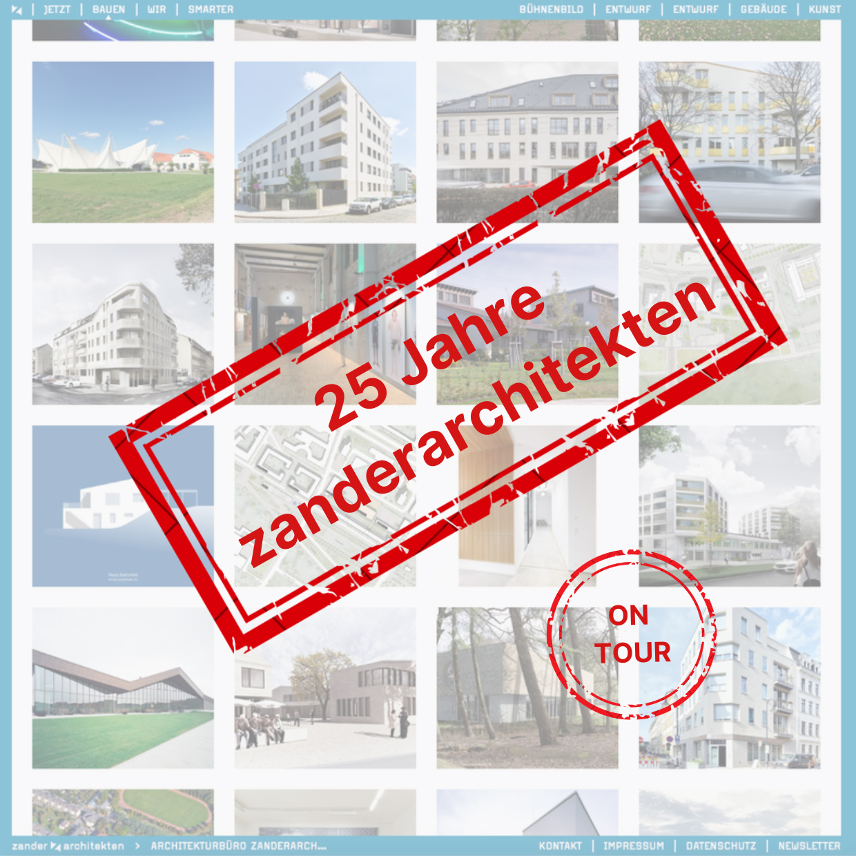 Mit der Linie 25 auf Tour! zanderarchitekten gehen zum 25-jährigen Jubiläum mit Ihnen auf eine Tour durch die Stadt. (Foto: © )